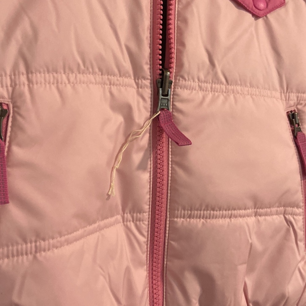 Patagonia Teal & Light Pink Kids Puffer Jacket, 4T. Gently Used Condition. - Picture 4 of 12